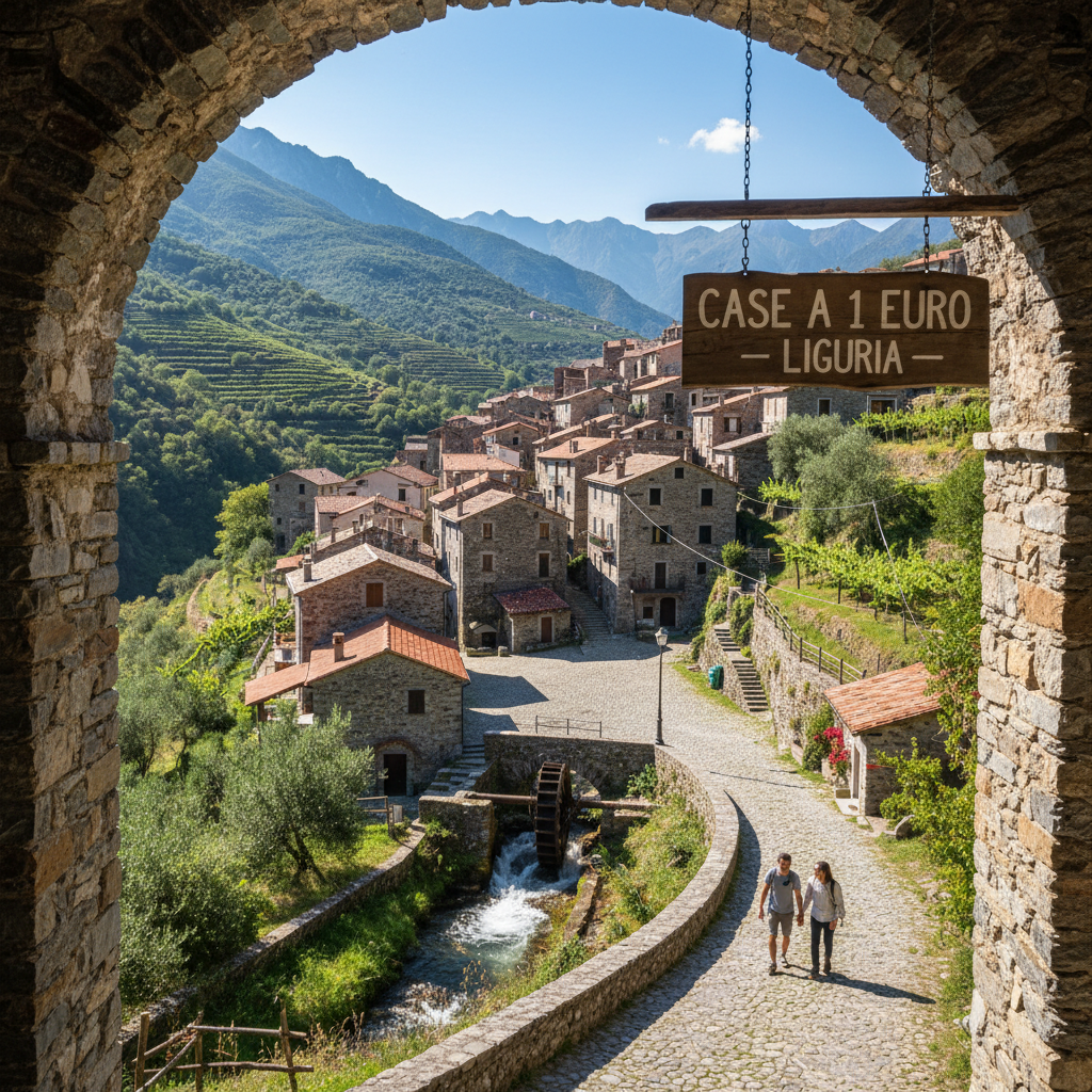Case a 1 euro in Liguria: la montagna ti aspetta