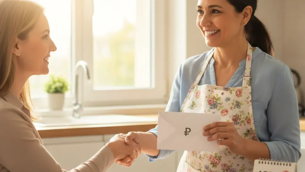 Lavoro domestico: quando si celebra e come si paga ad aprile