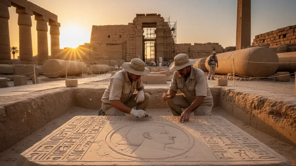 Scoperta Incredibile: L’Imperatore Tiberio Divinizzato Come Faraone